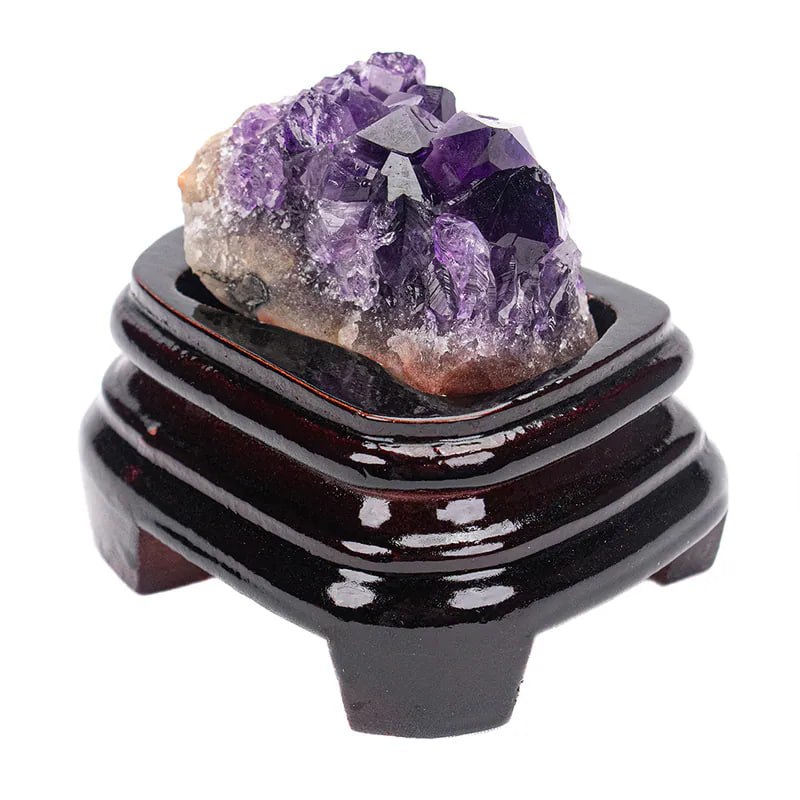 SJ08 烏拉圭紫水晶簇 233g 開智慧